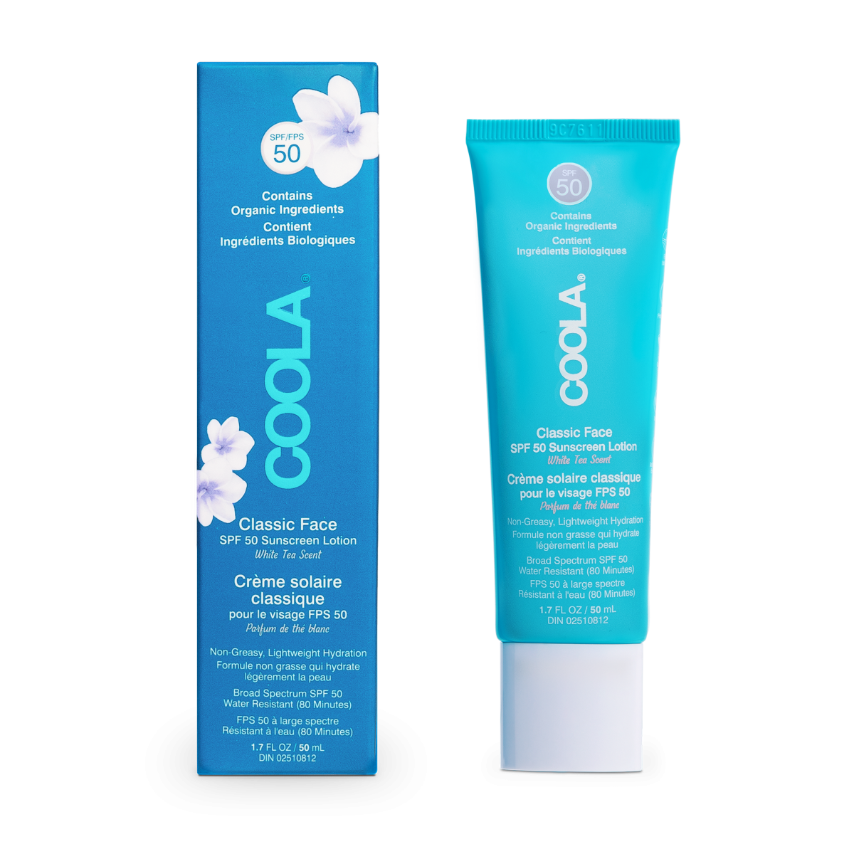 Classique - Lotion Thé blanc - Visage FPS 50 - 50 ml