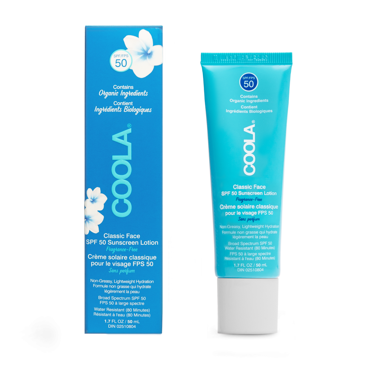 Classique - Lotion sans parfum - Visage FPS 50 - 50 ml