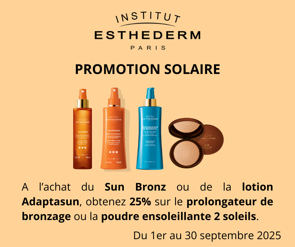 Esthederm Promotion Septembre solaire
